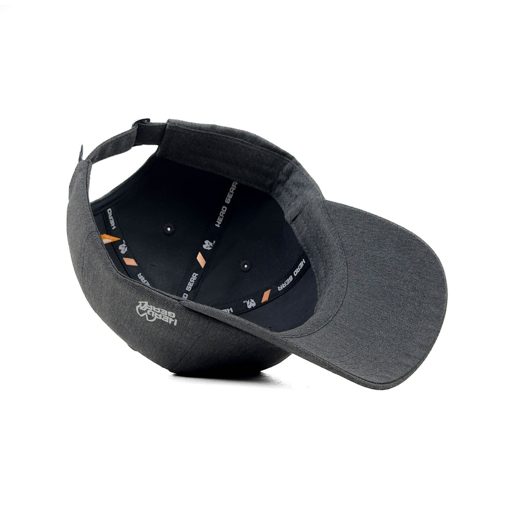 HEAD GEAR SOLID GREY MELANGE CAP