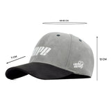 HEAD GEAR DOPE GREY AND BLACK CAP