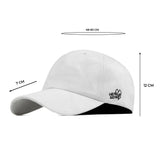 HEAD GEAR SOLID WHITE SUEDE CAP