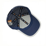 HEAD GEAR NAVY BLUE WITH WHITE ACTI FLEX CAP