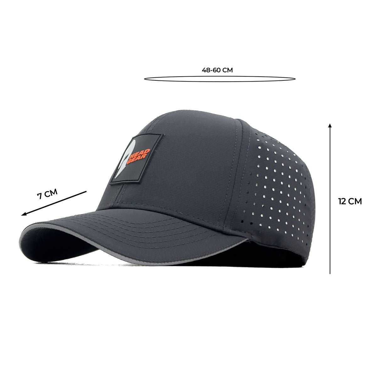HEAD GEAR DARK GREY ACTI FLEX STRIKE SANDWICH CAP