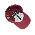 HEAD GEAR DHAKA MAROON SANDWICH CAP