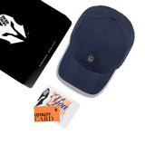 HEAD GEAR NAVY BLUE WITH WHITE ACTI FLEX CAP