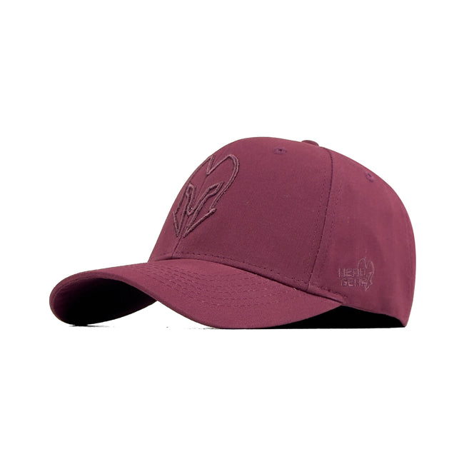 HEAD GEAR MAROON SUPER TWILL CAP