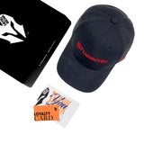 HEAD GEAR STUBBORN BLACK CAP