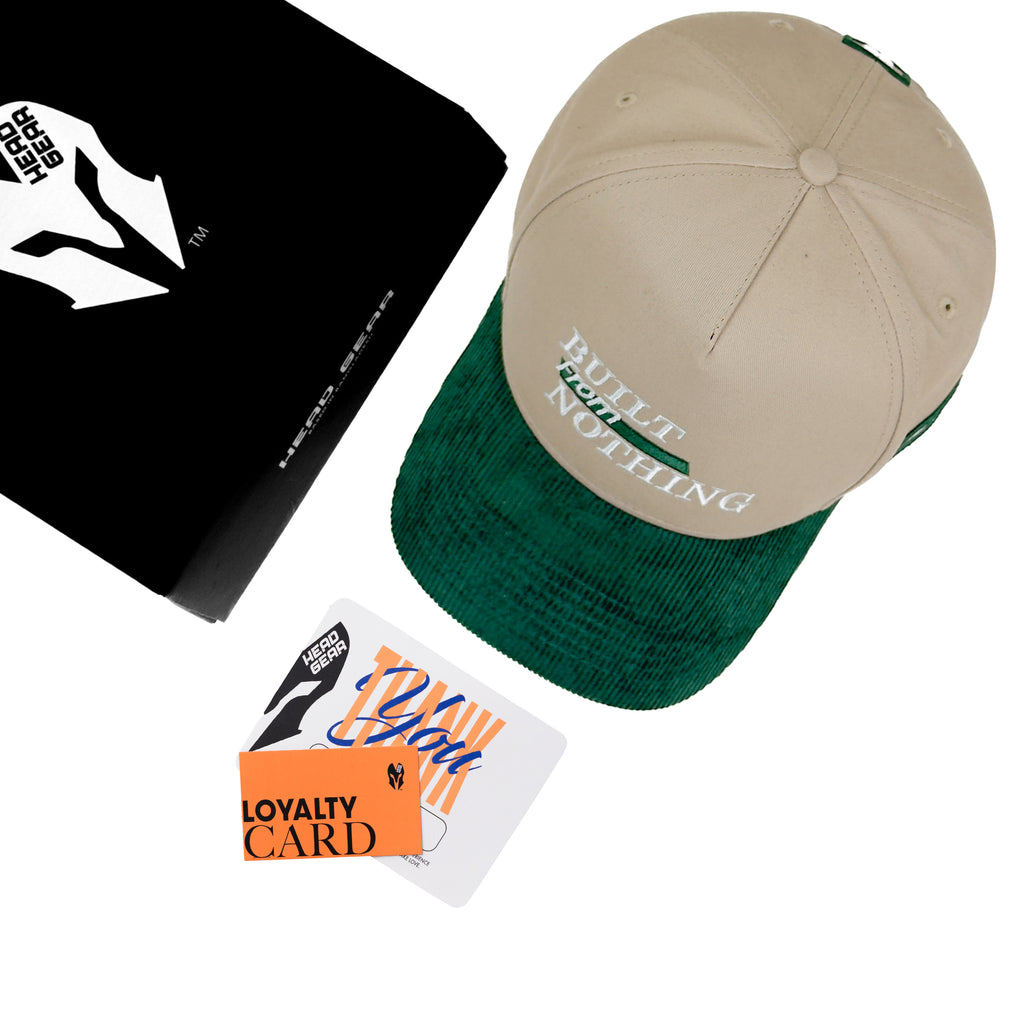 HEAD GEAR BUILT FROM NOTHING CAP