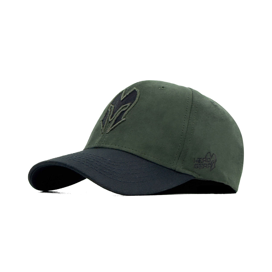 HEAD GEAR GREEN REDEFINED SUEDE CAP