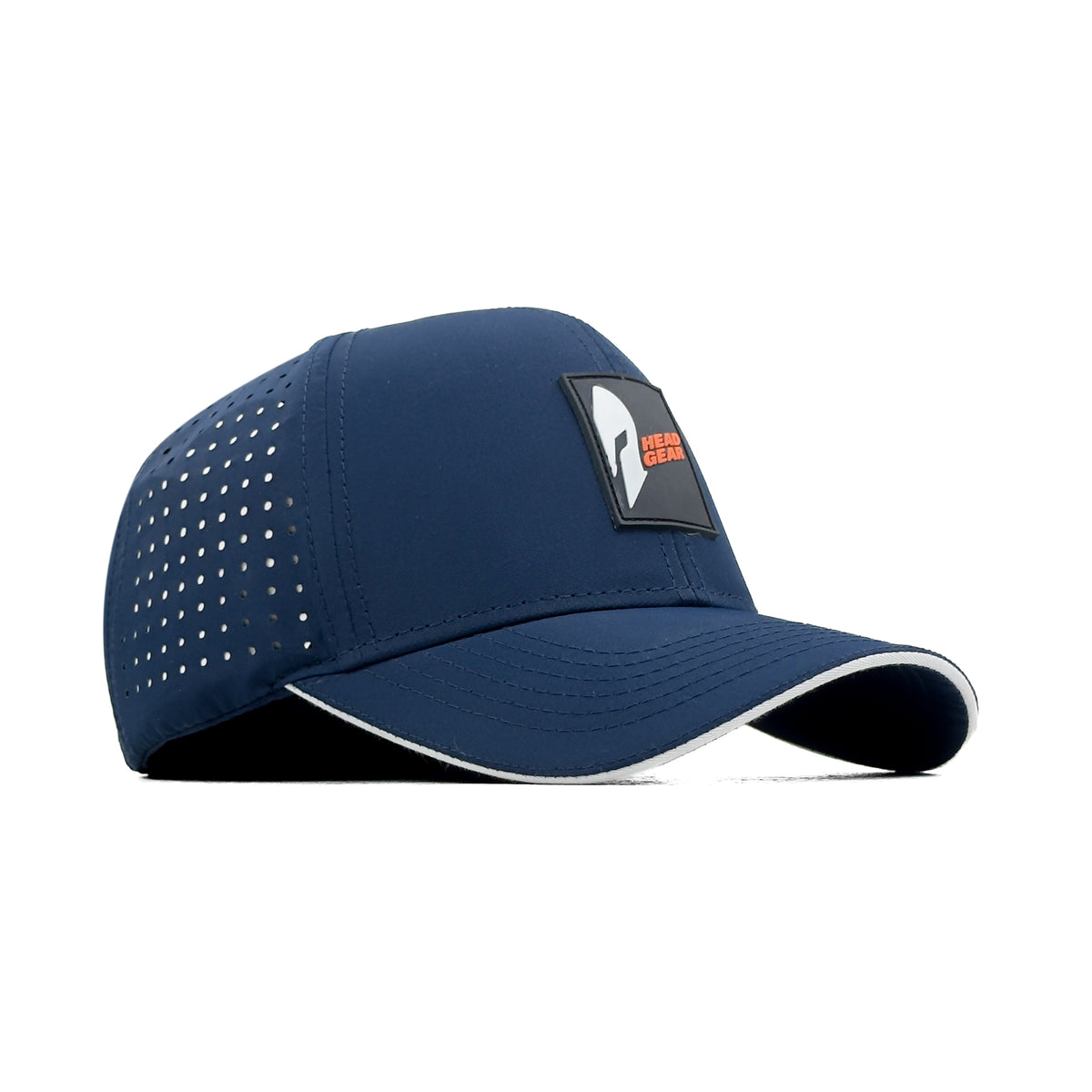 HEAD GEAR NAVY BLUE ACTI FLEX STRIKE SANDWICH CAP