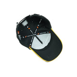 HEAD GEAR BLACK MAMBA 3D PATCH PREMIUM HIGH CROWN CAP