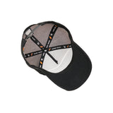 HEAD GEAR PIRATE SKULL TRUCKER CAP
