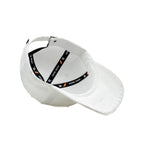 HEAD GEAR WHITE SUPER SUEDE CAP