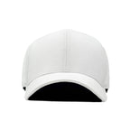 HEAD GEAR SOLID WHITE FITTED CAP