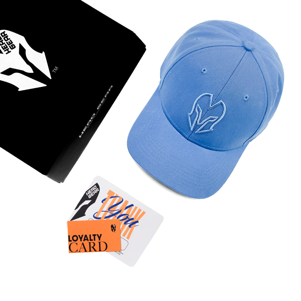 HEAD GEAR SKY BLUE SUPER TWILL CAP