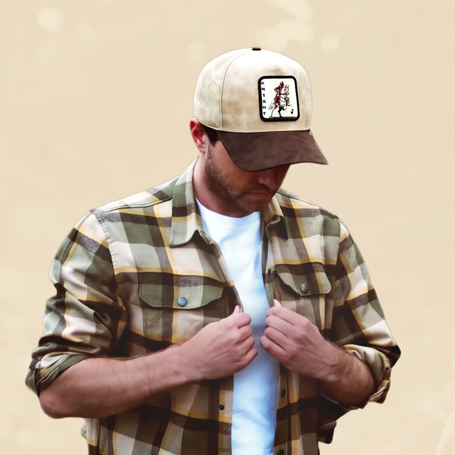 HEAD GEAR KNIGHT 3D PATCH PREMIUM HIGH CROWN CAP