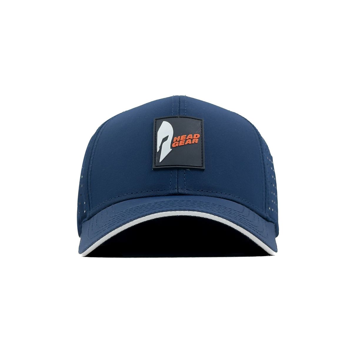 HEAD GEAR NAVY BLUE ACTI FLEX STRIKE SANDWICH CAP