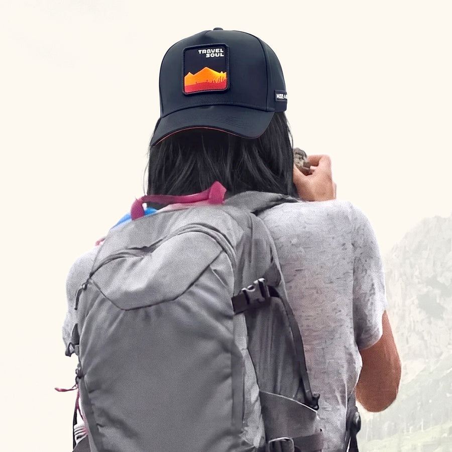HEAD GEAR TRAVEL SOUL 3D PATCH PREMIUM HIGH CROWN CAP
