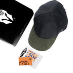 HEAD GEAR BLACK OLIVE DUAL TONE CORD CAP