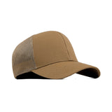 HEAD GEAR SOLID BROWN TRUCKER CAP