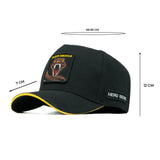 HEAD GEAR BLACK MAMBA 3D PATCH PREMIUM HIGH CROWN CAP