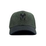 HEAD GEAR GREEN REDEFINED SUEDE CAP