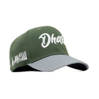 HEAD GEAR DHAKA OLIVE AND LIGHT GREY CAP