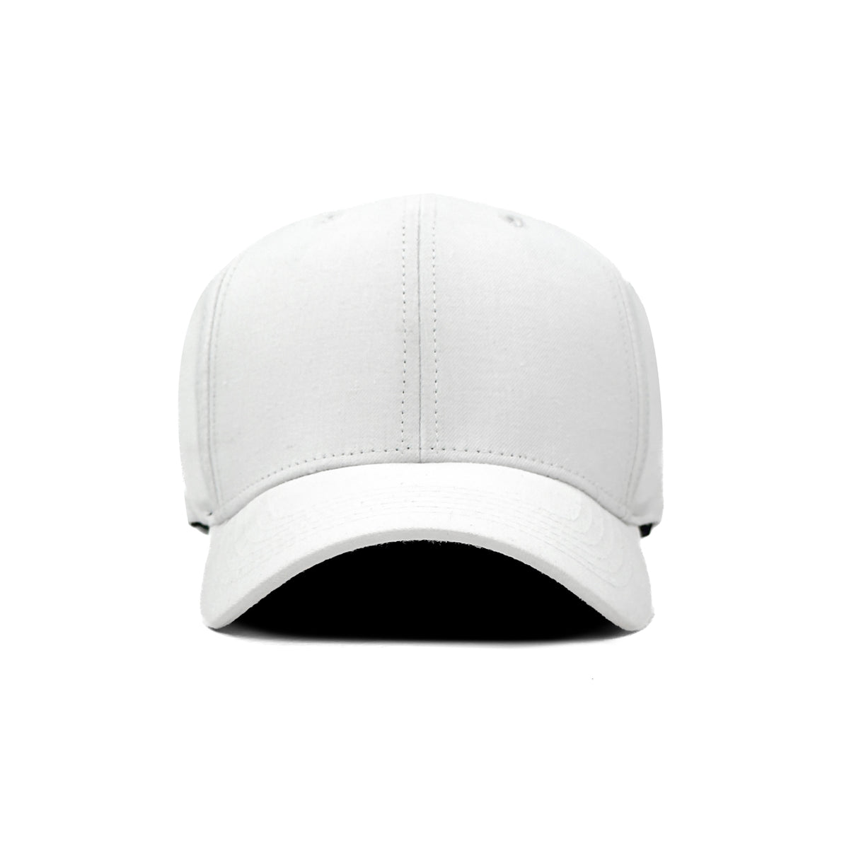HEAD GEAR SOLID WHITE FITTED CAP