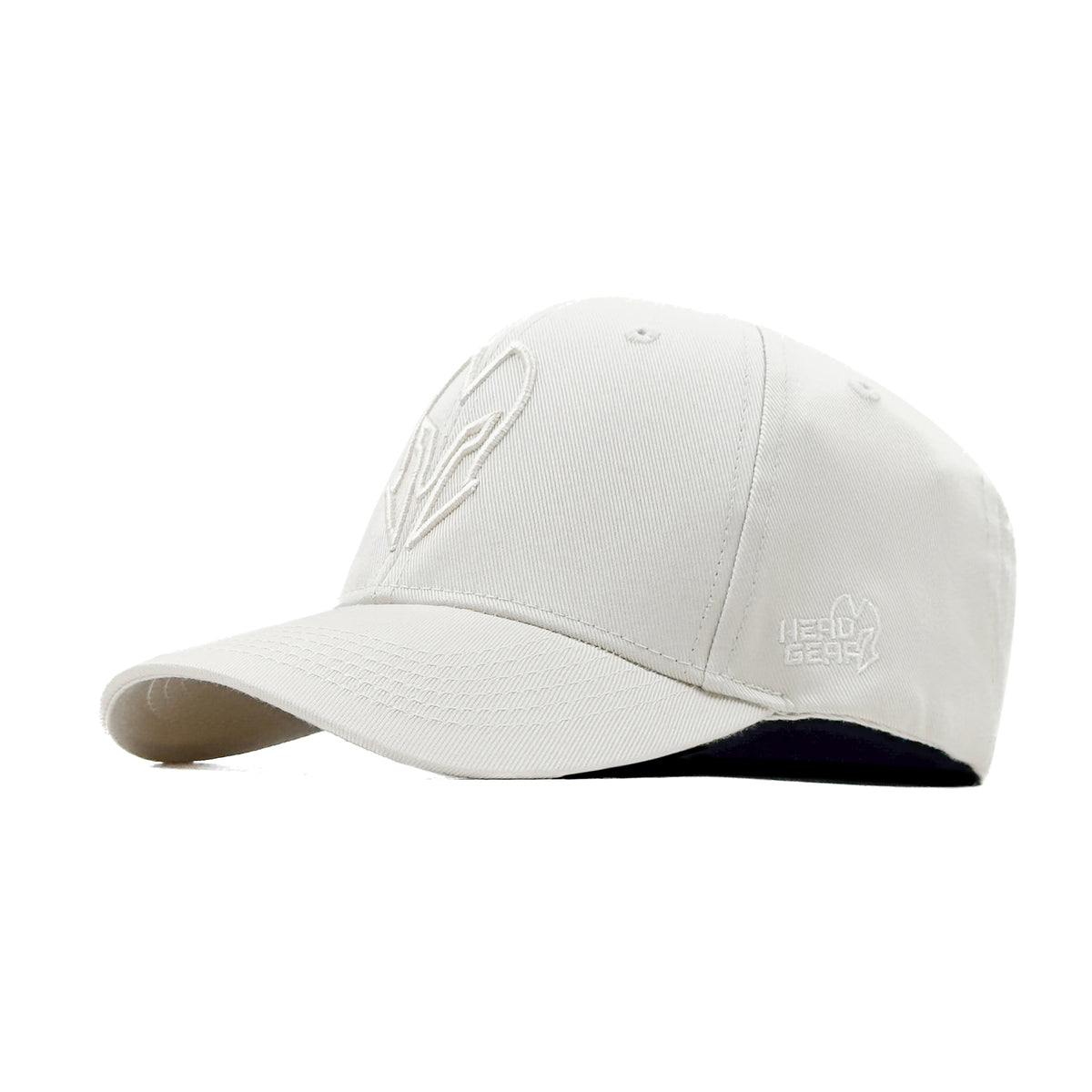 HEAD GEAR WHITE SUPER TWILL CAP