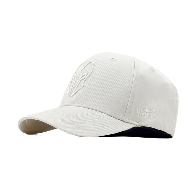HEAD GEAR WHITE SUPER TWILL CAP