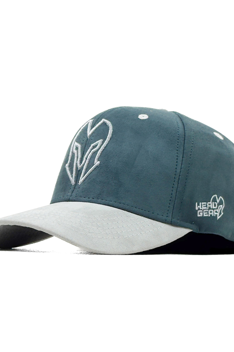 HEAD GEAR DEEP PASTE LIGHT GREY REDEFINED SUEDE CAP