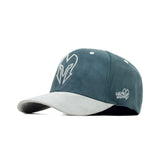 HEAD GEAR DEEP PASTE LIGHT GREY REDEFINED SUEDE CAP
