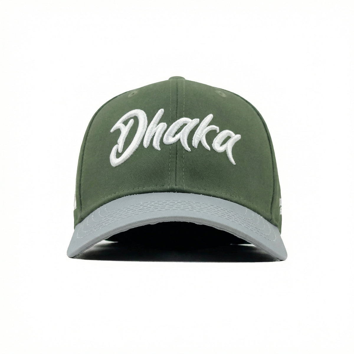 HEAD GEAR DHAKA OLIVE AND LIGHT GREY CAP