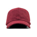 HEAD GEAR SOLID DARK RED SUEDE CAP