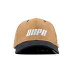 HEAD GEAR DOPE KHAKI AND BLACK CAP