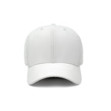 HEAD GEAR SOLID WHITE FITTED CAP