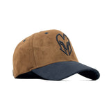 HEAD GEAR BROWN REDEFINED SUEDE CAP