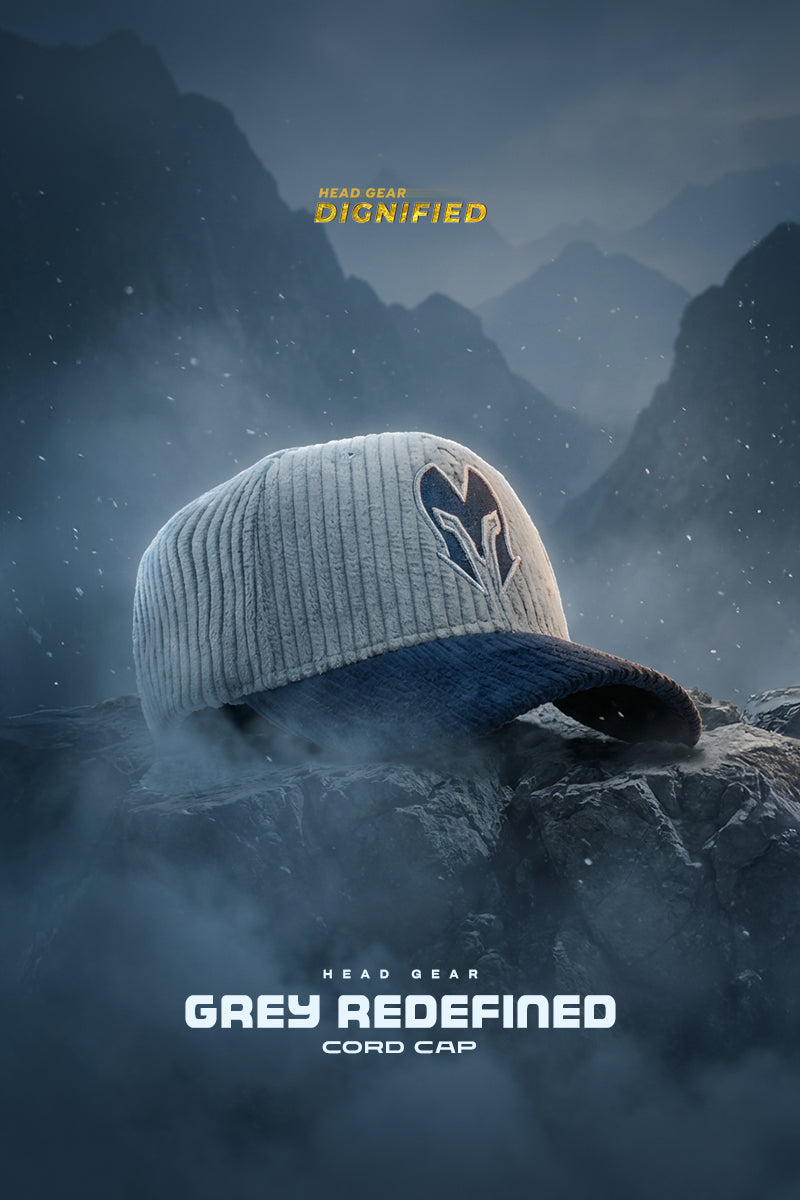 HEAD GEAR GREY REDEFINED CORD CAP