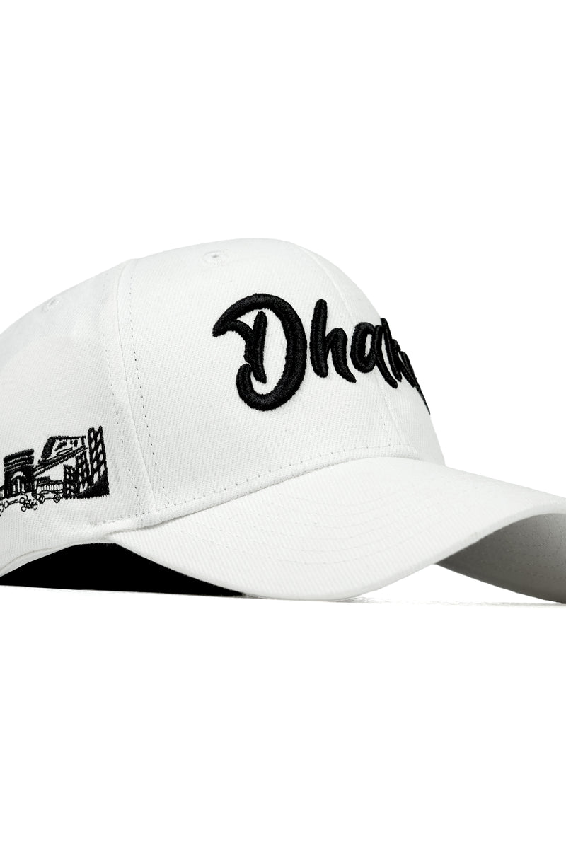 DHAKA WHITE NEW EDITION HEAD GEAR CAP
