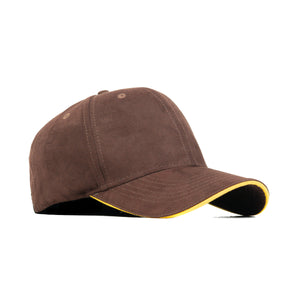 HEAD GEAR ELEGANTE ZERO CHOCOLATE SANDWICH YELLOW CAP (NO LOGO)