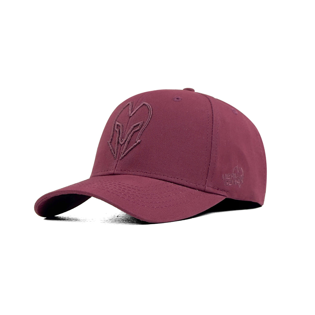 HEAD GEAR MAROON SUPER TWILL CAP