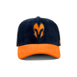 HEAD GEAR BLACK AND ORANGE REDEFINED CORD CAP