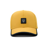 HEAD GEAR YELLOW WITH BLACK ACTI FLEX CAP