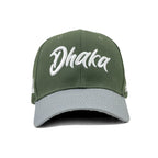 HEAD GEAR DHAKA OLIVE AND LIGHT GREY CAP