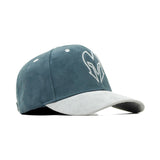 HEAD GEAR DEEP PASTE LIGHT GREY REDEFINED SUEDE CAP