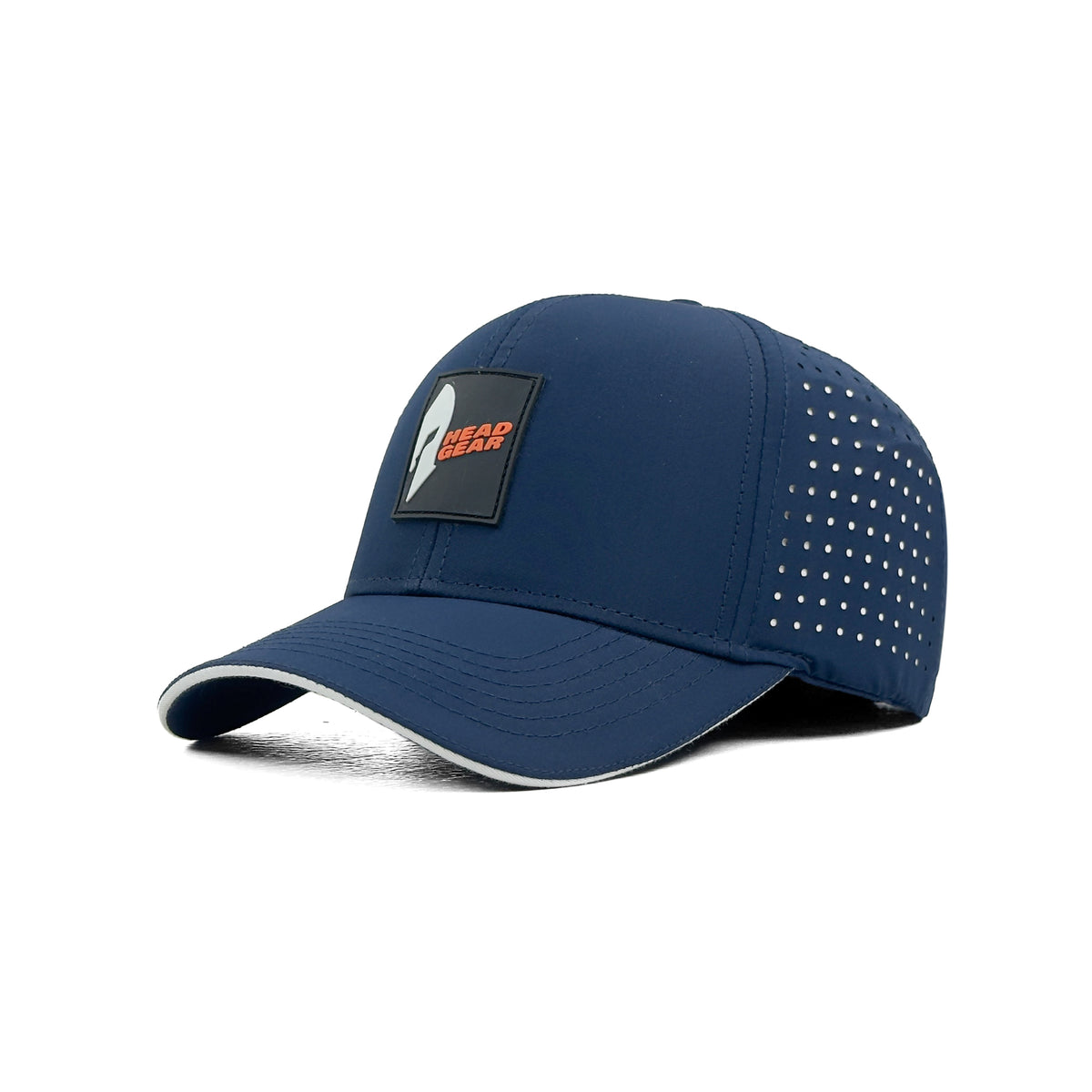 HEAD GEAR NAVY BLUE ACTI FLEX STRIKE SANDWICH CAP