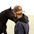 HEAD GEAR WILD HORSE 3D PATCH PREMIUM HIGH CROWN CAP