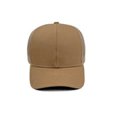 HEAD GEAR SOLID BROWN TRUCKER CAP