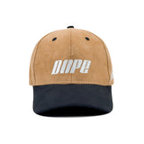 HEAD GEAR DOPE KHAKI AND BLACK CAP