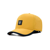 HEAD GEAR YELLOW WITH BLACK ACTI FLEX CAP