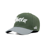 HEAD GEAR DHAKA OLIVE AND LIGHT GREY CAP