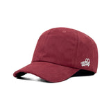 HEAD GEAR SOLID DARK RED SUEDE CAP